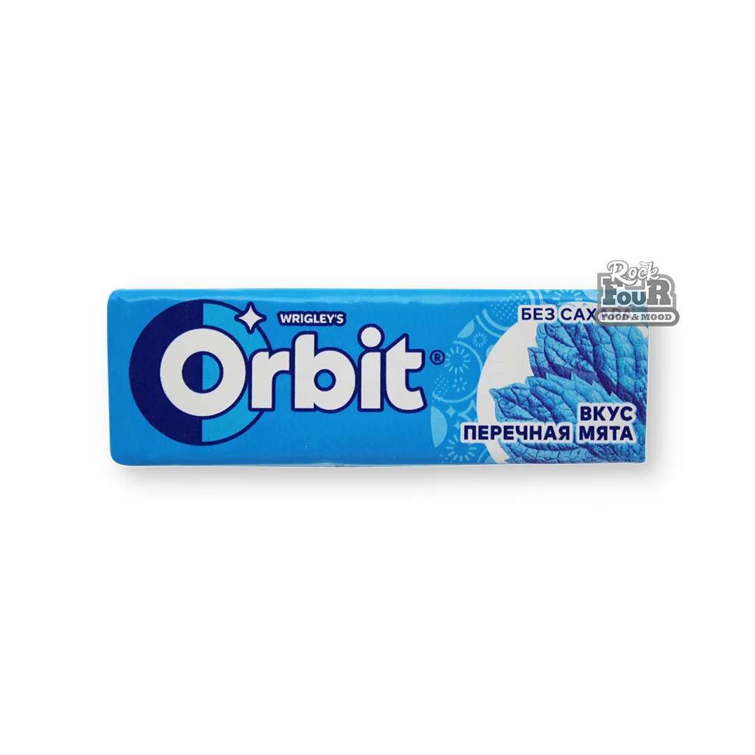 Chewing gum with mint flavor "Orbit" 13.6g